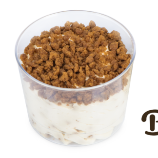 Tiramisumousse met crumble van speculoos