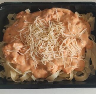 Tagliatelli zalm